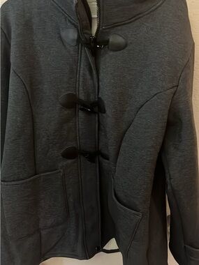 H&M Cream Sherpa-Lined Jacket